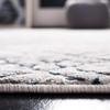 SAFAVIEH Amalfi Collection Accent Rug - 4' x 6', Cream & Navy, Modern Abstract Distressed Design, Non-Shedding & Easy Care, Ideal for High Traffic Areas in Entryway, Living Room, Bedroom (AMF552B) view 4
