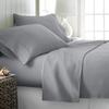 Twin Size Sheet Set Light Grey -3 Piece Sheet Set - Hotel Luxury Bed Sheets - Deep Pockets - Easy Fit - Breathable & Cooling - Comfy Cotton Bed Sheet view 2