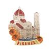 3D Firenze Florence Italy Refrigerator Magnet Tourist Travel Souvenirs Handmade Resin Craft Magnetic Stickers Home Kitchen Decoration Fridge Magnet Collection Gift view 1