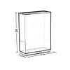 Umbrella Rack GUOYANHOME Acrylic Umbrella Stand Home Office Multi-Function Plastic Umbrella Container Creative Umbrella Box,2colors13.5X30.5X40CM (Color : Red) view 2