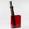 Umbrella Rack GUOYANHOME Acrylic Umbrella Stand Home Office Multi-Function Plastic Umbrella Container Creative Umbrella Box,2colors13.5X30.5X40CM (Color : Red) view 3