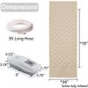 Vaunn Medical Cloud Air Whisper Quiet Alternating Air Pressure Mattress Topper with Pump Twin Size 36" x 78" x 3" view 4