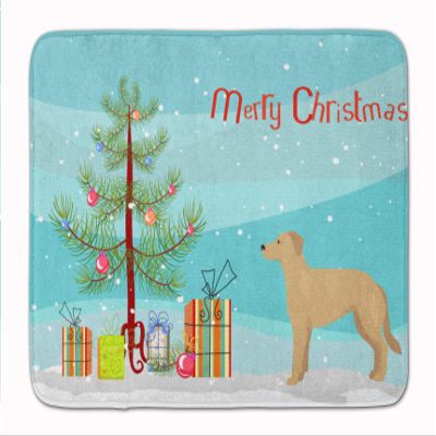 Caroline's Treasures CK3834RUG German Sheprador #1 Christmas Tree Machine Washable Memory Foam Mat, Bathroom Rug, Non-Slip Bath Mat, Durable Thick Washable Rugs for Kitchen, Bathroom Quick Dry, Decora
