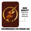 GRAPHICS & MORE The Flash TV Series Flash in Logo Home Business Office Sign view 2