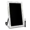 TenXVI Designs 11"x17" Magnetic Chalkboard Sign - Remove Legs to Vertically or Horizontally Hang or Stand - Perfect for Kitchen Countertop, Tabletops, Weddings, Home Decor - White view 1