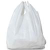JS Super Jumbo Plastic Shopping Bags (20x8x36-16mic) Extra Large Super Heavy Lot 250 (White) view 1