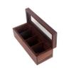 Creation India Craft Wooden Spice Box, Masala Container, Condiments Storage Case for Kitchen, Multipurpose Decorative Box - Indian Rosewood Crafted view 4