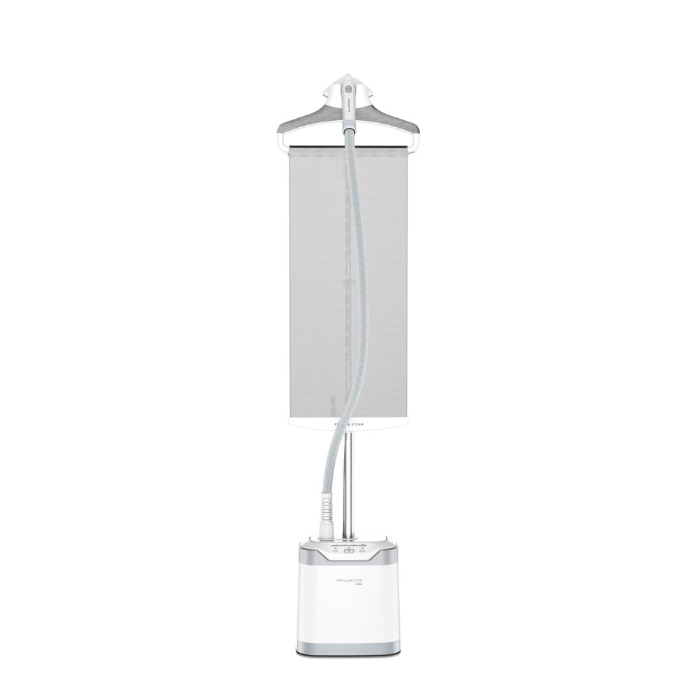 Rowenta Professional Full Size Steamer for Clothes with Screen 65 Inches 1.3 Liter Capacity 1700 Watts Ironing, Fabric Steamer, Garment Steamer, Adjustable IS8440