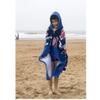ZTBF Kids Hooded Bath Beach Towel for Children Boys Girls with Cute Cartoon Animal for Swimming and Beach Holiday view 2