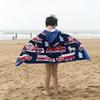 ZTBF Kids Hooded Bath Beach Towel for Children Boys Girls with Cute Cartoon Animal for Swimming and Beach Holiday view 4