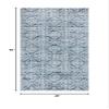 SAFAVIEH Isabella Collection Accent Rug - 3' x 5', Denim Blue & Ivory, Trellis Design, Non-Shedding & Easy Care, Ideal for High Traffic Areas in Entryway, Living Room, Bedroom (ISA953L) view 2