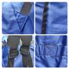 2 Pack Laundry Bag Backpack, 27 x 34Sturdy Laundry Bag with Shoulder Straps Drawstring Closure Heavy Duty Foldable Laundry Backpack for College, Travel, Laundromat, Apartment (Black Blue) view 4
