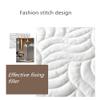 Icegrey Bedspread Coverlet Set Comforter Bedding Quilt Set White 1-Piece King 87x95 view 4