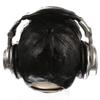 JNKET Resin Skull Statue Skeleton Head Human Skull with Headphones Halloween Skull Sculpture Home Decoration view 3