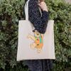 GRAPHICS & MORE The Flintstones Fred Character Grocery Travel Reusable Tote Bag view 3