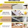 Leffora Frosted Table Cover Protector 30 x 50 Inch, 1.5mm Thick Plastic Desk Protector Mat, Rectangular Waterproof PVC Placemats, Transparent Mat for Desktop, Dining Room Table, Office Writing Desk view 4