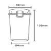 Ceramic-coated Long-lasting Insulation Cup 304 Stainless Steel Car Coffee Non-stick Portable Daily Cup view 2