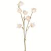 24 Ivory Hibiscus Spray 3/Pk view 1