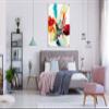 Color Expression | Woven Tapestry Wall Art Hanging | | 100% Cotton USA Size 35x35 view 3