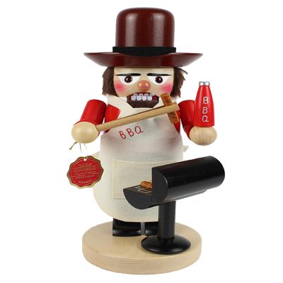 Steinbach Wooden Chubby Nutcracker Collection, BBQ Bill, 12"