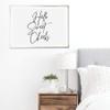 Hello Sweet Cheeks Script Print, Unframed view 3