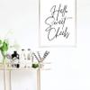 Hello Sweet Cheeks Script Print, Unframed view 4