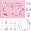 Advent Calendar 2026 Christmas Countdown DIY Cute Cat Charms Bracelet Fashion Christmas with Bracelets Necklace and 22 Unique Charms Jewelry Set for Girls, Teens,Women,Adults view 1
