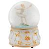 Elanze Designs Gold and White Swan Ballerina 100MM Sturdy Wind Up Musical Glitter Water Snow Globe Tabletop Dresser Nightstand Figurine Decoration Plays Tune Swan Lake view 1