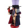 Steinbach Wooden Chubby Nutcracker Collection, Drosselmeyer, Multicolored, 11.5" view 2