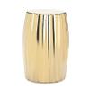 Accent Plus Gold Decorative Stool 12x12x17.75 view 1