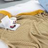51"x71" Cozy Warm Knitted Cotton Blanket Couch Bed Sofa Home Decor Striped Throw Blanket Family Friend view 3