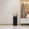 Umbrella Rack GUOYANHOME Metal Umbrella Stand Industrial Style Office Hotel Lobby Creative Floor Storage Bucket, Black, 22X50CM view 3