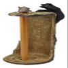Ebros Rustic Nature Wildlife Woodland Forest Animal Climbing Black Bears Spotting Beehive On Tree Paper Towel Holder Display Dispenser Stand Kitchen Bathroom Home Decor Party Hosting Accent view 3