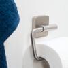 Tiger Toilet roll Holder, steelZamac, Stainless Steel Brushed, 13 x 8,8 x 3,5 cm view 3
