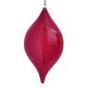 11.5 Red Wood Grain Drop Orn 2/Bag view 1