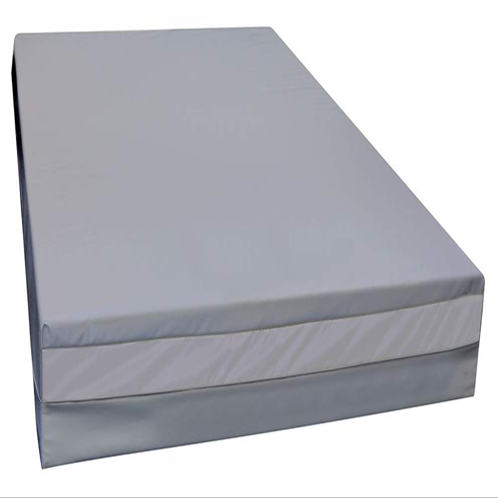 Advanced Care Standard Memory Foam Seclusion/Mental Health Hospital Bed Mattress 82" x 38" x 6"