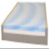Advanced Care Standard Memory Foam Seclusion/Mental Health Hospital Bed Mattress 82" x 38" x 6" view 4