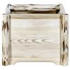 Montana Woodworks Montana Collection Magazine Rack, 18" L x 14" W x 16" H, Ready to Finish view 1