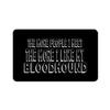 Makoroni - THE MORE PEOPLE I MEET THE MORE I LIKE MY BLOODHOUND Rectangle Magnet, 2"x3" Refrigerator Magnet, Desy28 view 1