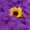 obmwang 2000 PCS Artificial Silk Rose Petals for Wedding Party Favors Decoration and Vase Home Decor Wedding Bridal Decoration. Purple view 2
