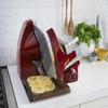 Berkel Presenting Board for Home Line 200-250 Slicers | Wooden Board | Stainless Steel Plate | Display Meat, Prosciutto, Cheese, Vegetables, and more | Made in Italy view 2