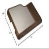 Berkel Presenting Board for Home Line 200-250 Slicers | Wooden Board | Stainless Steel Plate | Display Meat, Prosciutto, Cheese, Vegetables, and more | Made in Italy view 4