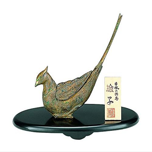 Takenaka Copper Figurine, Medium Color, 5.9 x 2.4 x 8.7 inches (15 x 6 x 22 cm), Incense Burner 168-51