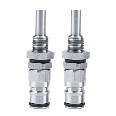 Gas/Liquid Ball Lock Post 2pcs/ Set Stainless Steel Sturdy Keg Beer Ball Lock Post Connector Replacement Home brew Beer Dispenser Parts Tool