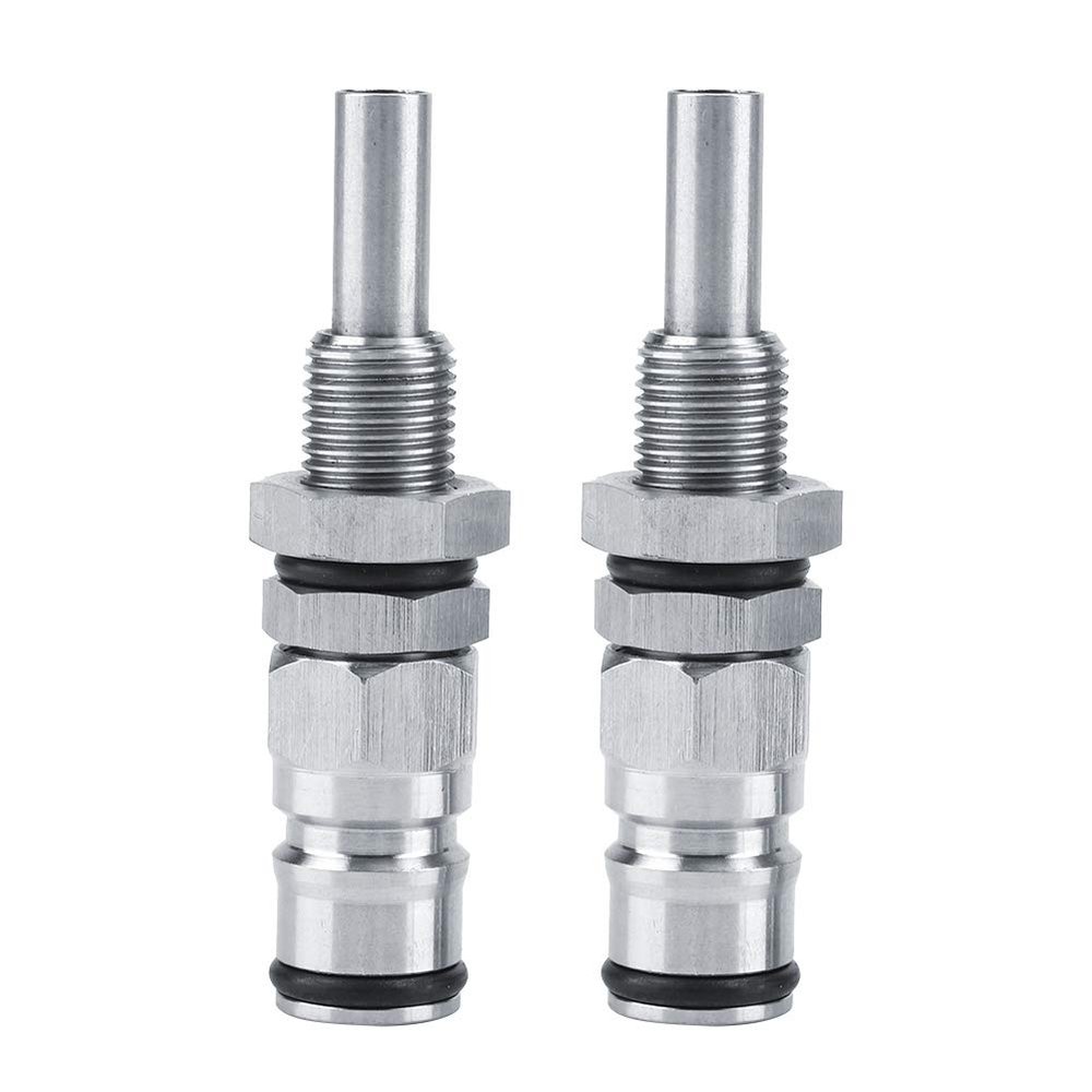 Gas/Liquid Ball Lock Post 2pcs/ Set Stainless Steel Sturdy Keg Beer Ball Lock Post Connector Replacement Home brew Beer Dispenser Parts Tool