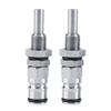 Gas/Liquid Ball Lock Post 2pcs/ Set Stainless Steel Sturdy Keg Beer Ball Lock Post Connector Replacement Home brew Beer Dispenser Parts Tool view 1