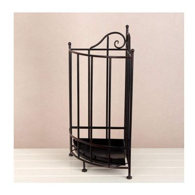 Umbrella Rack GUOYANHOME Iron Umbrella Stand, Hotel Living Room Corner Multi-Function Cane Storage Rack, 3 Colors, 23X23X60 CM (Color : Black)