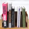 Simlug Wooden Desktop Bookshelf Rack Books DVD Storage Magazine Holder (#02(Cherry Wood)) view 4