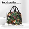PrelerDIY Cute Red Panda Lunch Box Insulated Meal Bag Lunch Bag Reusable Snack Bag Food Container For Boys Girls Men Women School Work Travel Picnic view 3