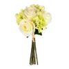 13 Grn Cream Rose Hydrangea Boquet Pk/2 view 1